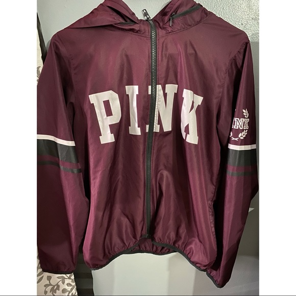cute windbreakers pink